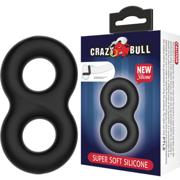 imagen CRAZY BULL - ANILLO DOBLE SILICONA INFINITY