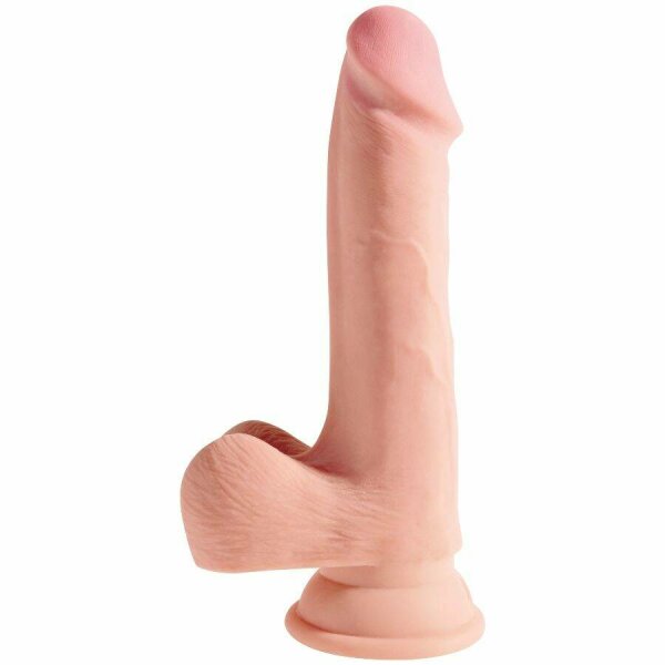 imagen KING COCK - DILDO TRIPLE DENSIDAD 18.4 CM