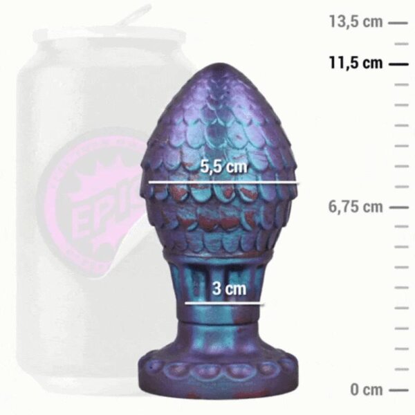imagen EPIC - VRAKOS PLUG ANAL HUEVO DRAGON TALLA M