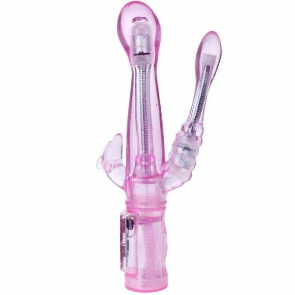imagen BAILE - VIBRADOR FLEXIBLE CON ESTIMULADOR ANAL