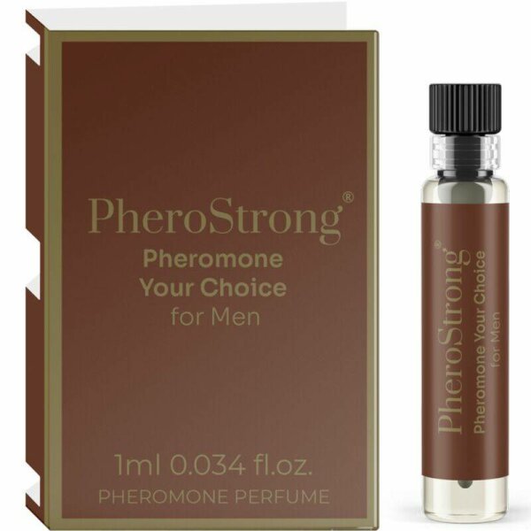 imagen PHEROSTRONG - PERFUME CON FEROMONAS YOUR CHOICE PARA HOMBRE 1 ML