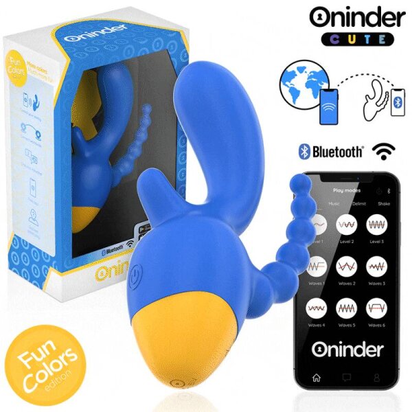 imagen ONINDER CUTE - LOVE 3 SOME TRIPLE VIBRADOR - APP MUNDIAL GRATUITA