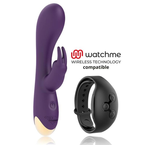 imagen TREASURE - LAURENCE RABBIT VIBRADOR COMPATIBLE CON LA TECNOLOGÍA WATCHME WIRELESS