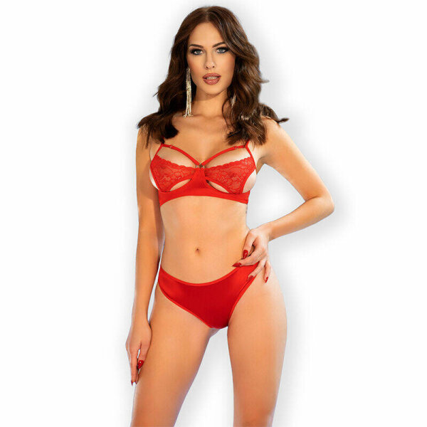 imagen CHILIROSE - CR 4676 SET DOS PIEZAS ROJO M