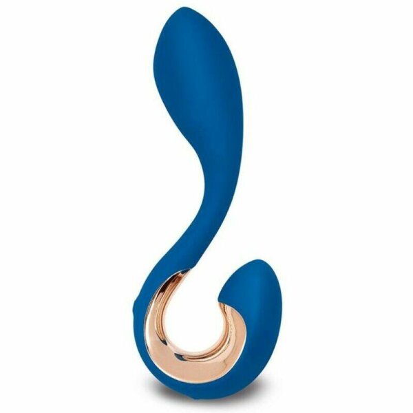 imagen G-VIBE - GPOP 2 VIBRADOR PUNTO G Y P AZUL INDIGO