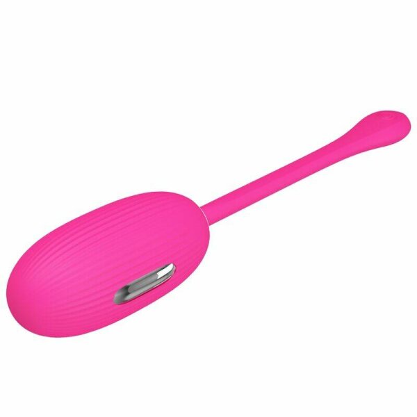 imagen PRETTY LOVE - DOREEN HUEVO VIBRADOR RECARGABLE MAGENTA CONTROL REMOTO