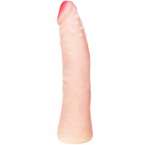 imagen BAILE - DILDO SILICONA TACTO PIEL REALISTICO 19 CM COLOR CAJA ALEATORIO