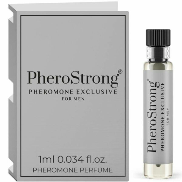 imagen PHEROSTRONG - PERFUME CON FEROMONAS EXCLUSIVE PARA HOMBRE 1 ML