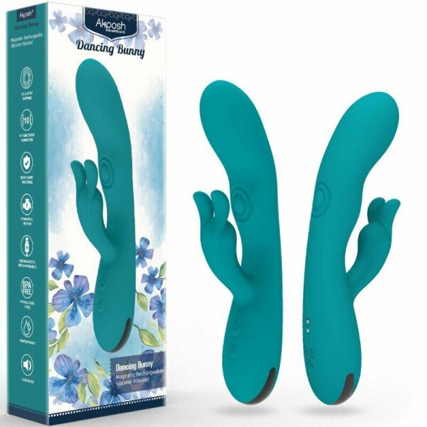 imagen ARMONY - DANCING BUNNY VIBRADOR RABBIT 10 VELOCIDADES VERDE