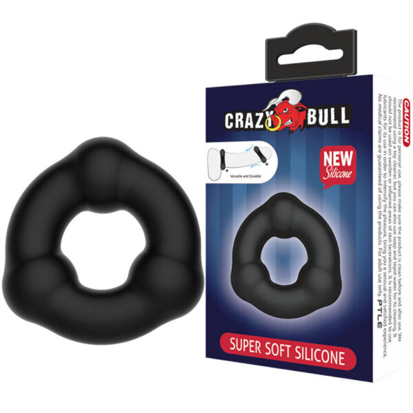 imagen CRAZY BULL - ANILLO SILICONA CON NODULOS