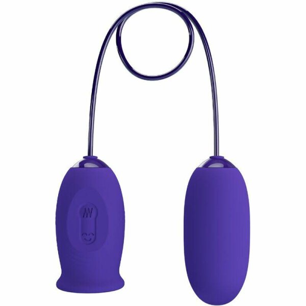 imagen PRETTY LOVE - DAISY YOUTH ESTIMULADOR VIBRADOR RECARGABLE VIOLETA