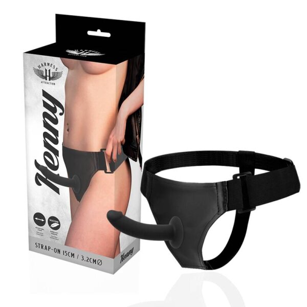 imagen HARNESS ATTRACTION - ARNÉS  SILICONA KENNY 15 CM -O- 3.2 CM