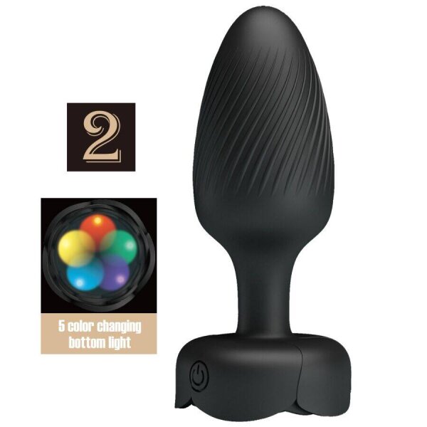 imagen PRETTY LOVE - VARIAN PLUG ANAL CON LUZ LED 10.8 CM