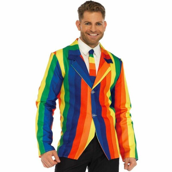 imagen LEG AVENUE - TRAJE BLAZER + CORBATA ARCOÍRIS M