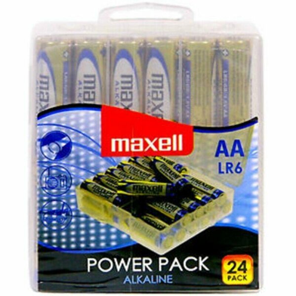 imagen MAXELL - PILA ALCALINA AA LR6 PACK*24 PILAS