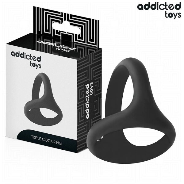 imagen ADDICTED TOYS - ANILLO TRIPLE GRUESO PARA EL PENE