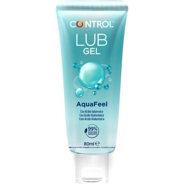 imagen CONTROL - AQUAFEEL LUBRICANTE CON ÁCIDO HIALURÓNICO 80 ML