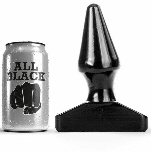 imagen ALL BLACK - PLUG ANAL 16 CM