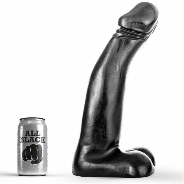 imagen ALL BLACK - DILDO REALISTA NEGRO FISTING 29 CM