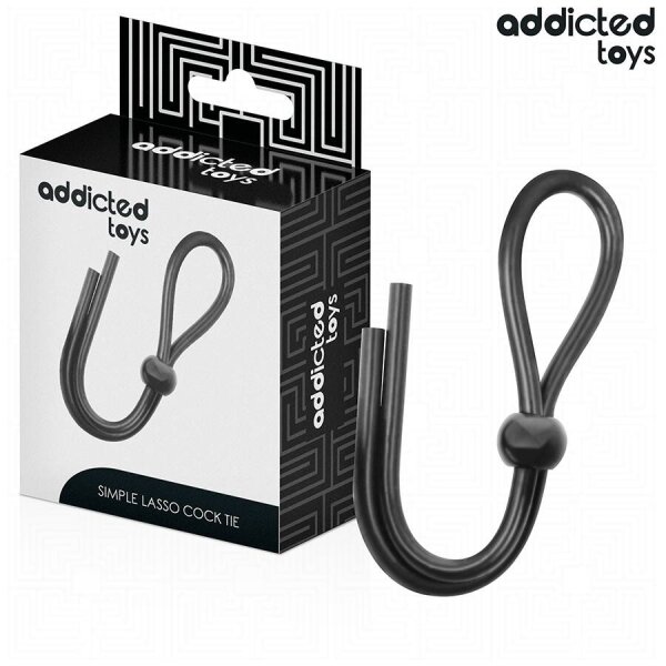 imagen ADDICTED TOYS - CUERDA SILICONA PARA EL PENE DE LAZO SIMPLE
