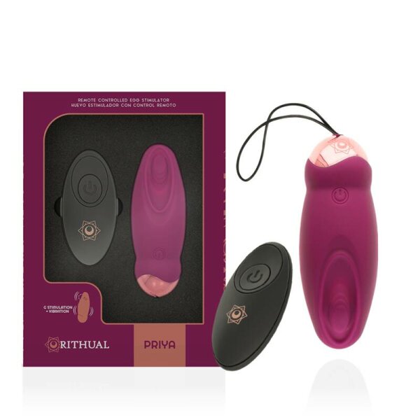 imagen RITHUAL - PRIYA HUEVO CONTROL REMOTO G-SPOT + VIBRACIÓN