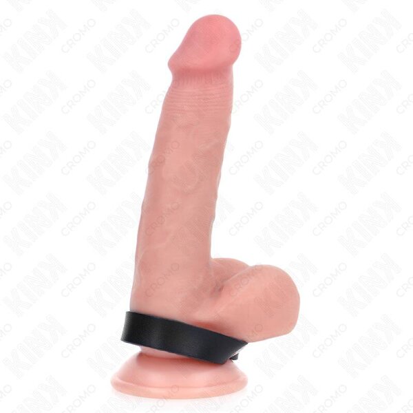 imagen KINK - ANILLO PENE CUERO CON CIERRE A PRESIÓN 21.5 X 1.5 CM