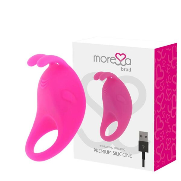 imagen MORESSA - BRAD PREMIUM SILICONE RECARGABLE ROSA