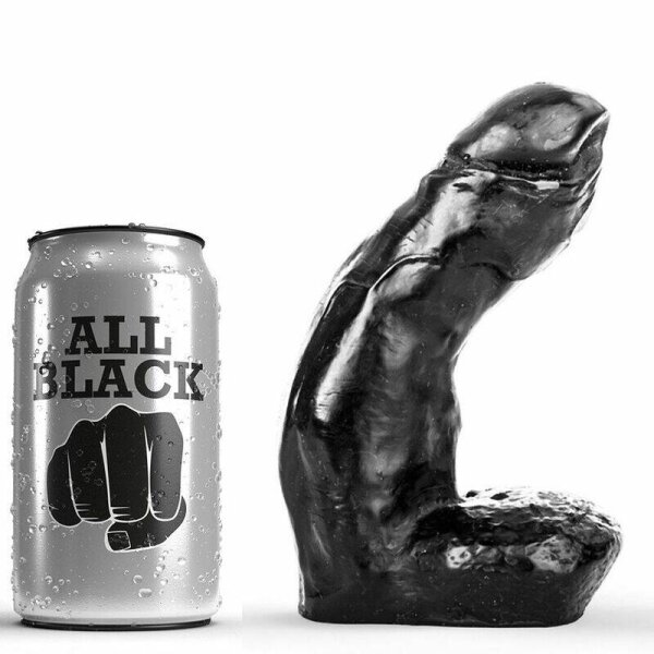 imagen ALL BLACK - DILDO REALISTICO 15 CM