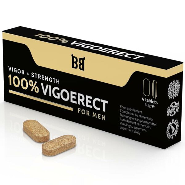 imagen BLACK BULL - 100% VIGOERECT POTENCIADOR PARA HOMBRE 4 CÁPSULAS