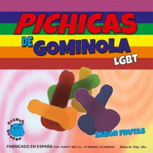 imagen PRIDE - PICHITAS DE GOMINOLA FRUTAS LGBT