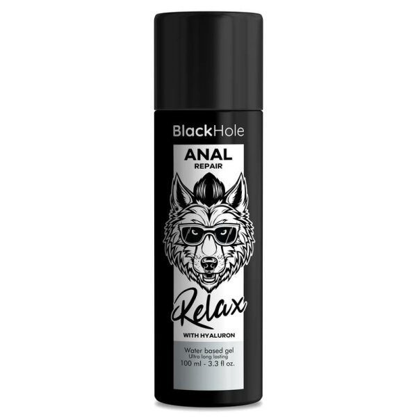 imagen BLACK HOLE - ANAL REPAIR BASE AGUA RELAX CON HYALURON 100 ML