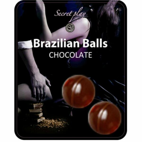 imagen SECRETPLAY - BRAZILIAN BALLS  CHOCOLATE SET 2 BOLAS