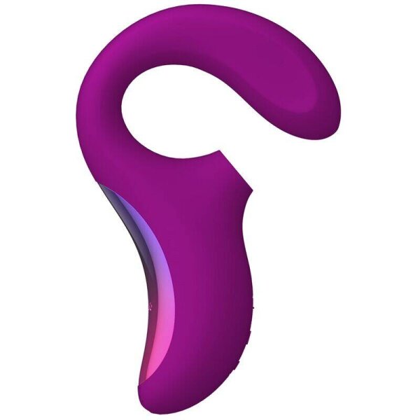imagen LELO - ENIGMA DOBLE ESTIMULACIÓN SUCCION MASAJEADOR MORADO