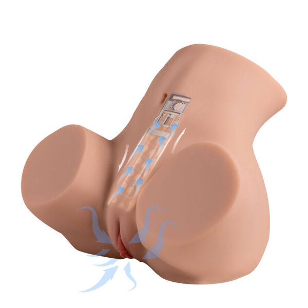 imagen XISE - DANAE THRUSTING MASTUBADOR VAGINA REALÍSTICO CON VIBRACIÓN MULTIPOSICIÓN