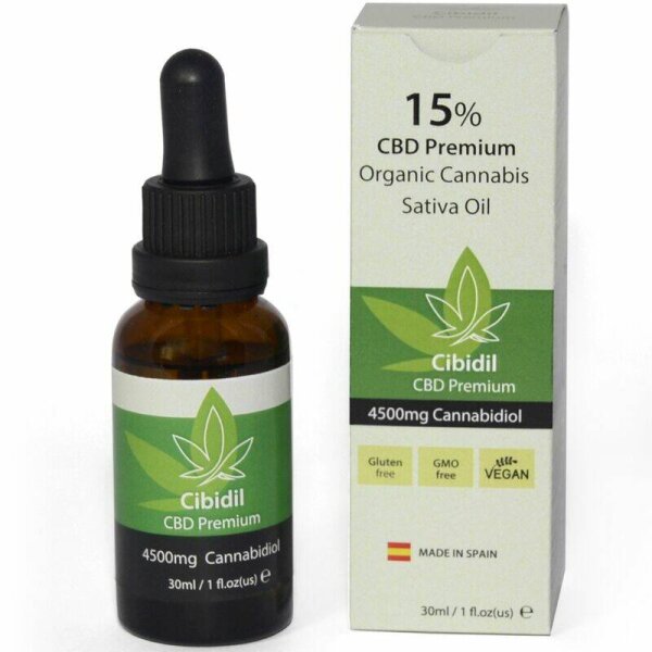 imagen 500 COSMETICS - CIBIDIL RELAJANTE ACEITE CBD 15 % 30 ML