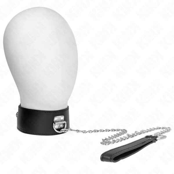 imagen KINK - COLLAR CON CORREA 65 CM ANCHO NEGRO AJUSTABLE 33.5-41 CM X 5 CM