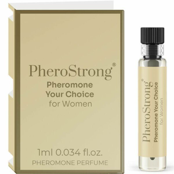 imagen PHEROSTRONG - PERFUME CON FEROMONAS YOUR CHOICE PARA MUJER 1 ML