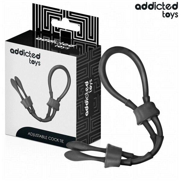 imagen ADDICTED TOYS - CUERDA SILICONA AJUSTABLE PARA EL PENE
