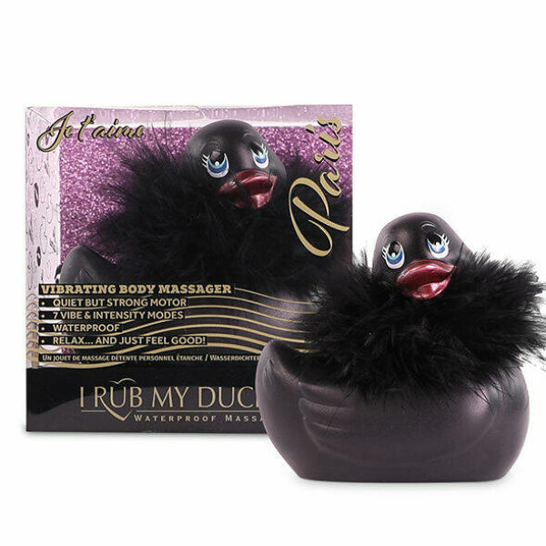 imagen BIG TEASE TOYS - I RUB MY DUCKIE 2.0 | PATO VIBRADOR PARIS (BLACK)