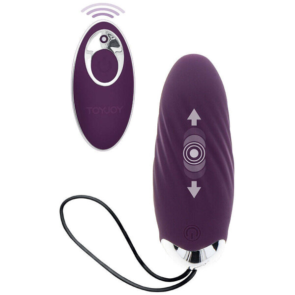 imagen TOYJOY - HAPPINESS KNOCK KNOCK EGGSTAVAGANT VIBRADOR CON CONTROL REMOTO MORADO