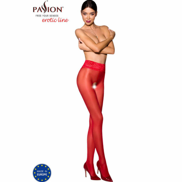 imagen PASSION - TIOPEN 008 MEDIAS ROJO 3/4 30 DEN