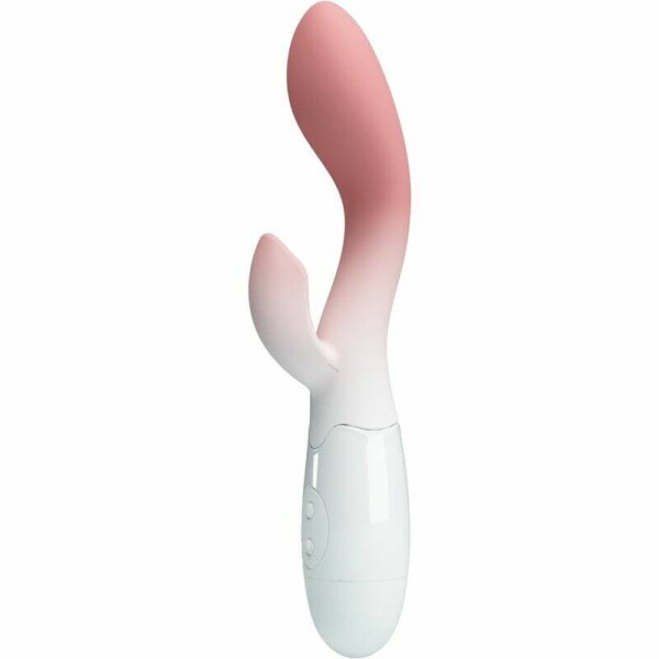 imagen PRETTY LOVE - BRIGHTY VIBRADOR PUNTO G + ESTIMULADOR CLÍTORIS 30 VIBRACIONES ROSA