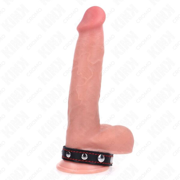 imagen KINK - ANILLO PENE CUERO CON PÚAS 21.5 X 1.6 CM