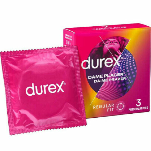 imagen DUREX - DAME PLACER 3 UNIDADES