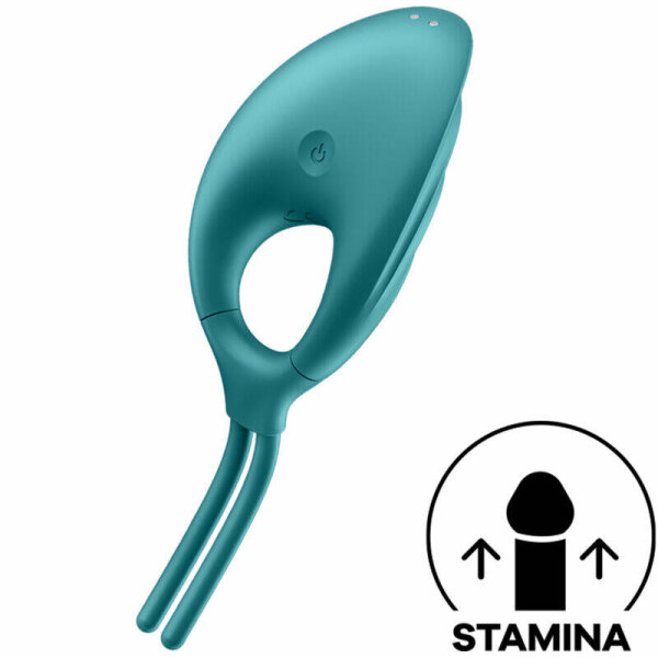 imagen SATISFYER - SWORDSMAN ANILLO VIBRADOR VERDE