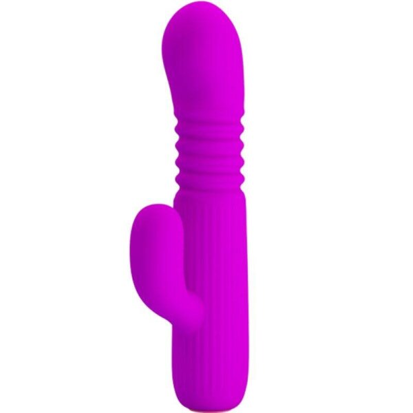imagen PRETTY LOVE - LEOPOLD VIBRADOR 4 VIBRACIONES 4 MODOS EMPUJE MORADO