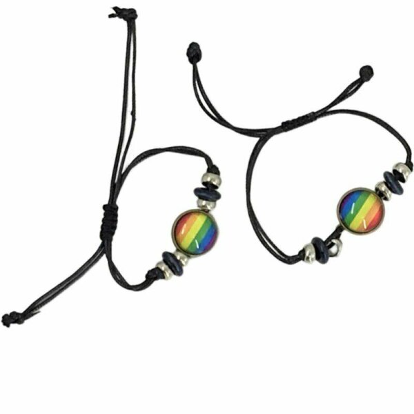 imagen PRIDE - PULSERA CIRCULO CENTRAL BANDERA LGBT