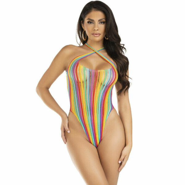 imagen LEG AVENUE - BODY CRUZADO MULTICOLOR