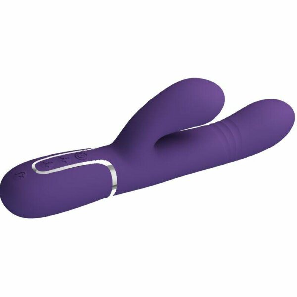 imagen PRETTY LOVE - VIBRADOR PUNTO G MULTIFUNCIÓN MORADO