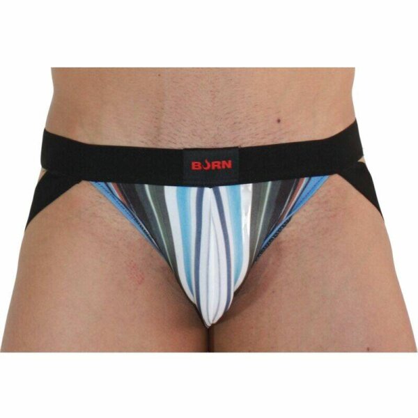 imagen BURN - 009 JOCK MULTICOLOR / NEGRO XL